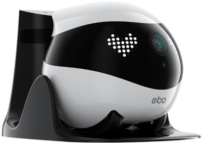 Robot me kamerë EnaBot Ebo Air 2 Home, 2K, WiFi, i bardhë