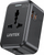 Karikues udhëtimi Unitek P1120ABK, 20W PD GaN, USB C dhe USB A, i zi