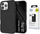 Kover telefoni 3MK Fortis MagCase për iPhone 16 Pro, mbrojtje ushtarake, MagSafe, e zezë