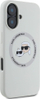 Kuti mbrojtëse Karl Lagerfeld KLHMP16SSKCHTCE për iPhone 16 6.1", silikon liquid, MagSafe, bezhë