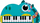 Piano lodër MEGA CREATIVE Hipcio 511544, efekte zanore, shumëngjyrëshe