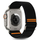 Rrip ore Tech-Protect Nylon Slip për Apple Watch 44-49mm, najlon i lehtë që merr frymë, mbyllje me shirit ngjitës, i zi