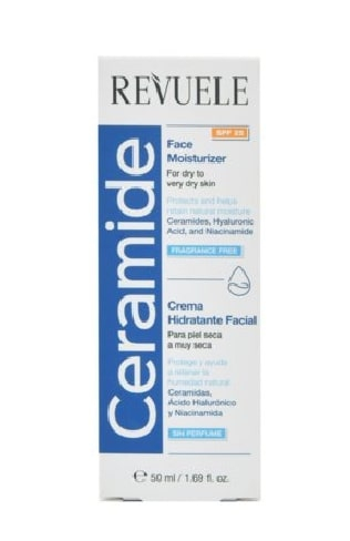Krem hidratues për fytyrë Revuele Ceramide SPF25, 50 ml