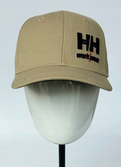 Kapelë Helly Hansen Kensington, snapback, për femra, bezhë