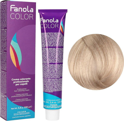 Bojë flokësh Fanola Color 12.7 Super Platinum Blonde Iris Extra, krem, 100 ml