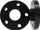Distanca rrotash universale Black, 15mm, qendër 57.1mm, 5x100, të zeza