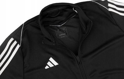 Bluzë sportive për kalamaj Adidas Tiro 23 League Training Jr HS3522, poliester i riciklum, Aeroready, e zezë