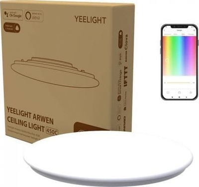 Llambë tavani Xiaomi Yeelight Arwen 450C, 495x92 mm, e bardhë