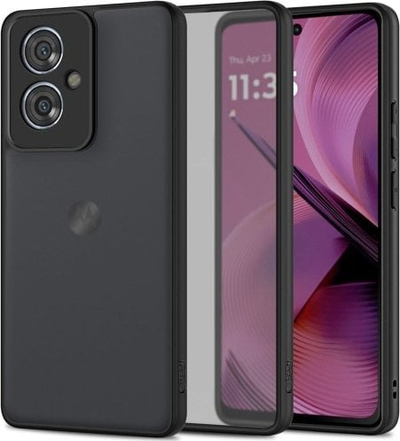 Mbulesë telefoni Tech-Protect Magmat për Motorola Moto G55 5G, TPU dhe polikarbonat, mat, e zezë