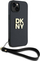 Mbulesë telefoni DKNY DKHCP15MPBSWSK për iPhone 15 Plus 6.7", hardcase me rrip kyçi, e zezë