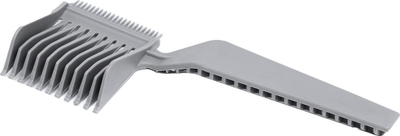 Krehër profesional Activeshop Shading Comb për hijezim edhe balayage, material i fortë, i zi