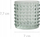 Mbajtës qiriri GLASS Celadon, xham, me motiv të fryrë, jeshil