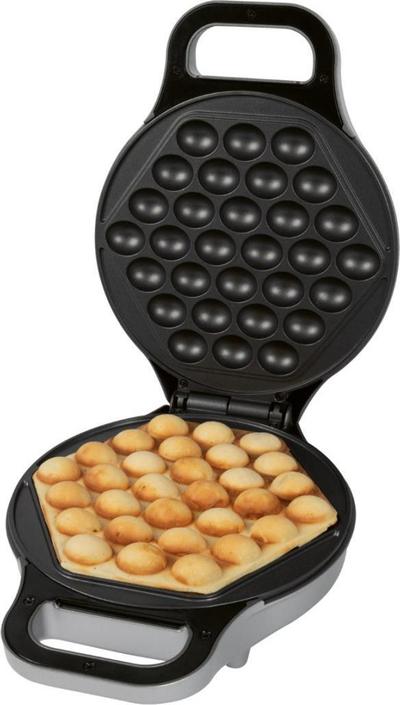 Aparat për waffle Clatronic WA 3772, 700W, pllakë jo ngjitëse, argjendtë