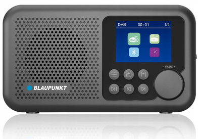 Radio portative Denver DR8BK, DAB FM, Bluetooth, ekran 2.4", e zezë