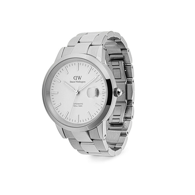 Orë burrash Daniel Wellington Iconic Automatic 40 Link DW00100754, e argjendtë
