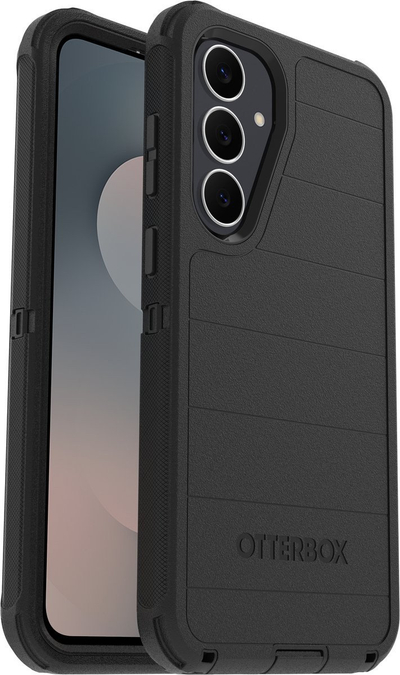 Mbulesë telefoni OtterBox Defender Pro Delaney, për Samsung Galaxy S25 FE, rezistente, e zezë