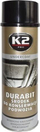 Sprej mbrojtës për shasi K2 Durabit, bitumino-gome, 500ml, i zi
