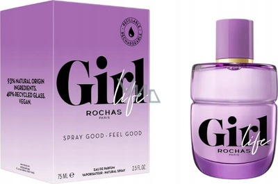 Parfum Rochas Girl Life Eau De Parfum, 75ml, që e mbush prap