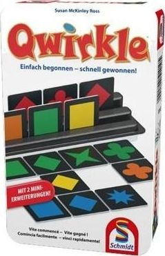 Lojë tavoline Schmidt Qwirkle G3, kuti metal, me 2 zgjerime