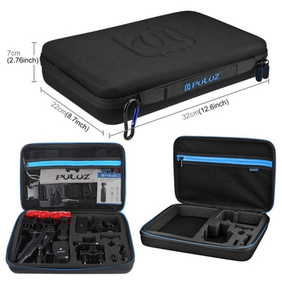 Set me 43 aksesorë Puluz për kamera sportive (përfshirë Osmo Action 5 Pro, Ace Pro 2) PKT47