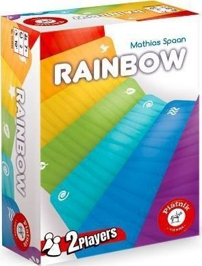 Loja me letra Piatnik Rainbow, 2 lojtarë, shumëngjyrëshe