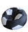 Puff karrige XL top futbolli, 75 cm, i zi