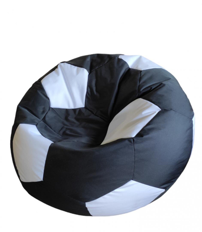 Puff karrige XL top futbolli, 75 cm, i zi