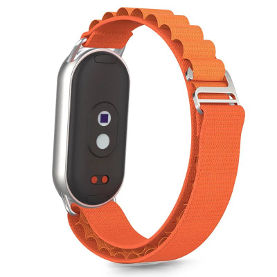 Rrip ore Tech-Protect Nylon Pro për Xiaomi Smart Band 8 9 10 NFC, najlon, portokalli