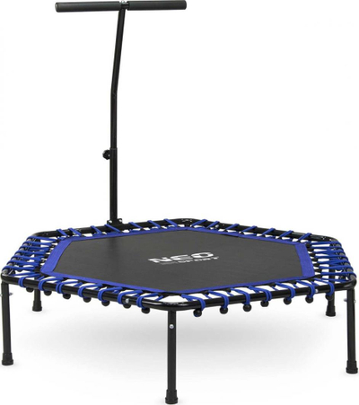 Trampolinë fitnesi Neo-Sport, 127 cm, 30 cm, e zezë/kaltër