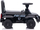 Makina ride on për fëmijë Lean Toys QLS-993, policie, 62 x 29 x 43 cm, e zezë