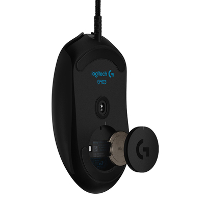 Maus gaming Logitech G403 HERO, 16000 DPI, me kabllo, i zi
