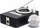 Микрофон тавански Poly IP тавански микрофон G7500, IP, за сала за состаноци, бел
