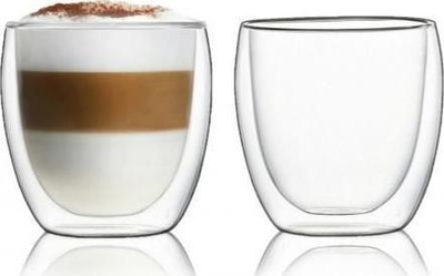 Set gotash EzyStyle Double Walled, 250ml, xham dopio, transparente