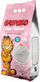 Rërë higjienike për mace Garfield Baby Powder, bentonit i bardhë, 5L