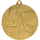 Medalje volejbolli Tryumf MMC7650, 50mm, çelik, ngjyrë ari
