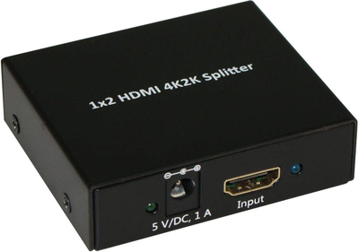 Ndarës video audio Roline 14.01.3555, 2x HDMI, 4K, për mbi tavolinë