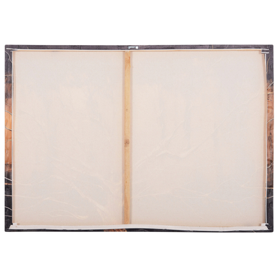 Pikturë murale HomeMarkt Gobi HM4861, kanavacë 98x68cm, ngjyrë ari e zezë
