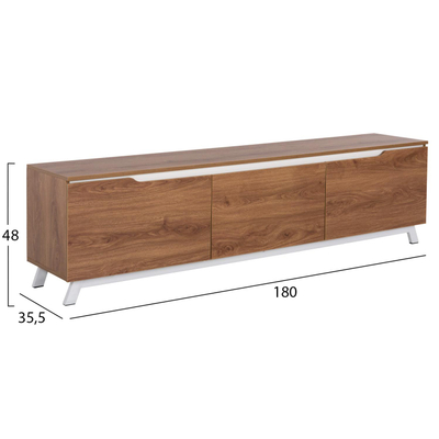 Set mobilie për TV Kimia 180x35x48,5Hcm (HM8902.12), bardhë