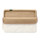 Sleeve laptopi Tomtoc Terra A27, 16", material i ricikluar, e bardhë Snowberg