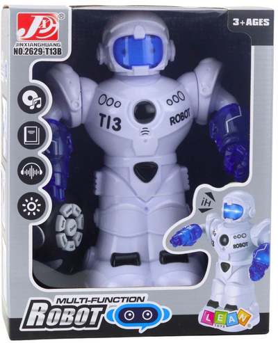 Robot inteligjent lodër RC pa markë, me telekomandë, drita dhe zëra, shumëngjyrësh