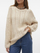 Pulovër për femra Vero Moda Cable Knit, bezhë