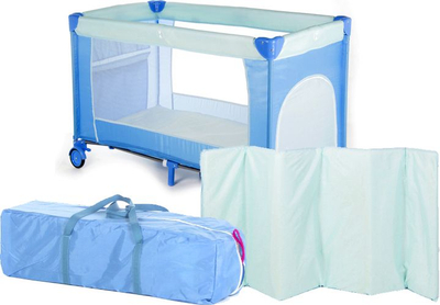 Krevat udhëtimi HANKSKIDS SIMPLE, deri 15 kg, blu navy