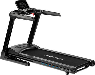 Tapis elektrike Flow Fitness Perform T2i, ekran 9", pjerrësi 15%, e zezë