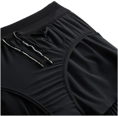 Shortse për femra Nike AeroSwift, Dri FIT ADV, të zeza bardha