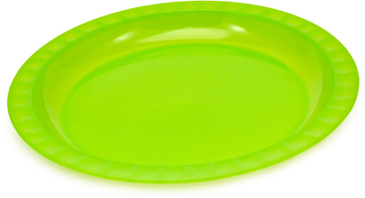 Pjatë e sheshtë Trippy, plastike, 25.5 cm, shumëngjyrëshe
