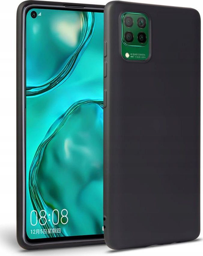 Maskë telefoni Tech-Protect Icon për Huawei P40 Lite, silikon, e zezë