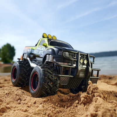 Makina me telekomandë Dickie RC Mud Wrestler Ford F150, monster truck, me drita, shumëngjyrëshe