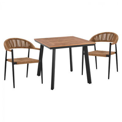 Set Tavolinë me 2 karrige HM11443