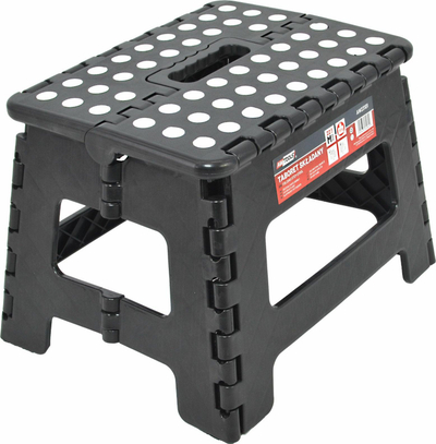 Stol shkalle palosës MEDIUM, kapacitet 150kg, plastikë, gri