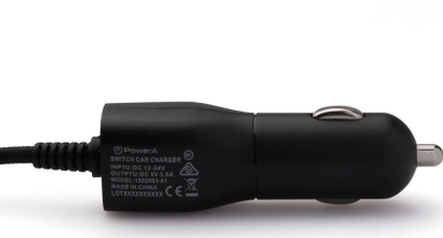 Karikues veture PowerA për Nintendo Switch, USB C, 5V 3A, zi